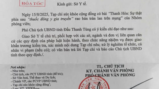 UBND tỉnh Thanh Hóa chỉ đạo kiểm tra tình trạng rao bán tràn lan “thuốc đông y, gia truyền” trên mạng