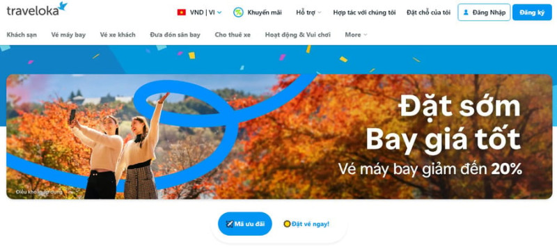 Cách săn ngay vé máy bay Tết Bính Ngọ 2026 giá rẻ, tiện lợi cùng Traveloka