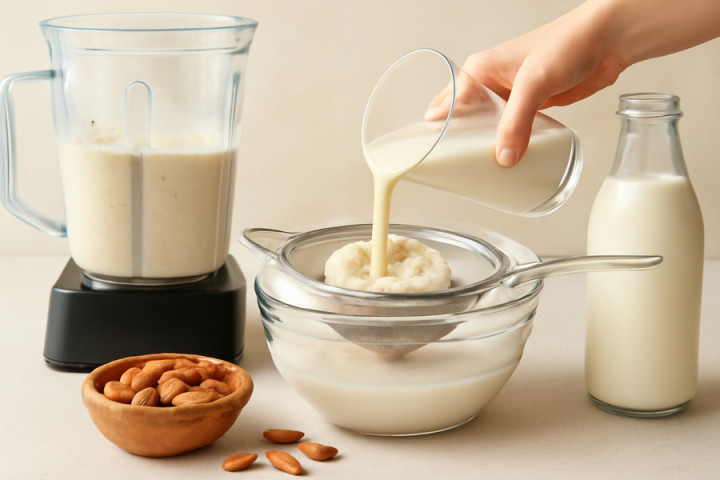 Có nên uống sữa hạt hạnh nhân không?