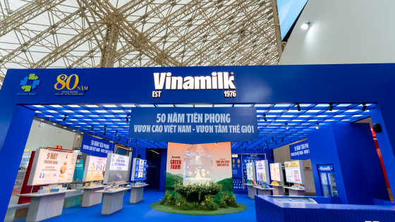 Vinamilk tự hào góp mặt tại Triển lãm Thành tựu Đất nước 80 năm Quốc khánh, khẳng định vị thế thương hiệu sữa dẫn đầu