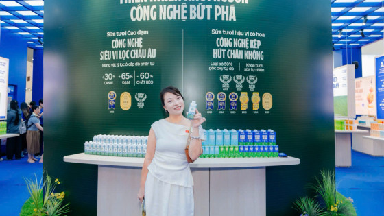 Vinamilk tạo điểm nhấn tại triển lãm thành tựu đất nước 80 năm
