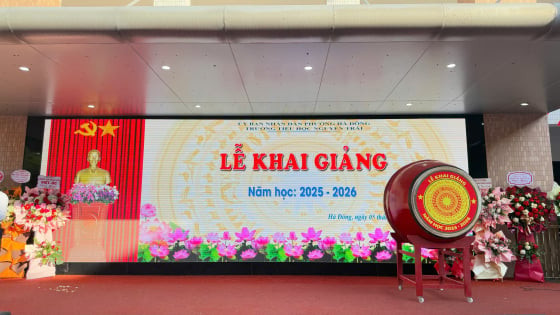 Rộn ràng khai giảng năm học mới 2025-2026, sẵn sàng cho sự đổi mới sáng tạo