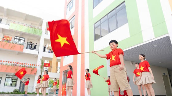 Lễ khai giảng năm học mới trong cùng một ngày 5/9/2025