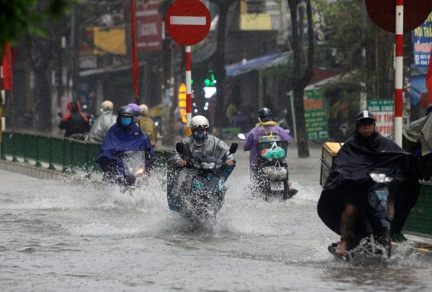Thời tiết ngày 4/10: Hà Nội có mưa rào và dông vài nơi