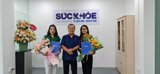 Tạp chí Sức Khỏe Cộng Đồng tổ chức, trao quyết định bổ nhiệm nhân sự