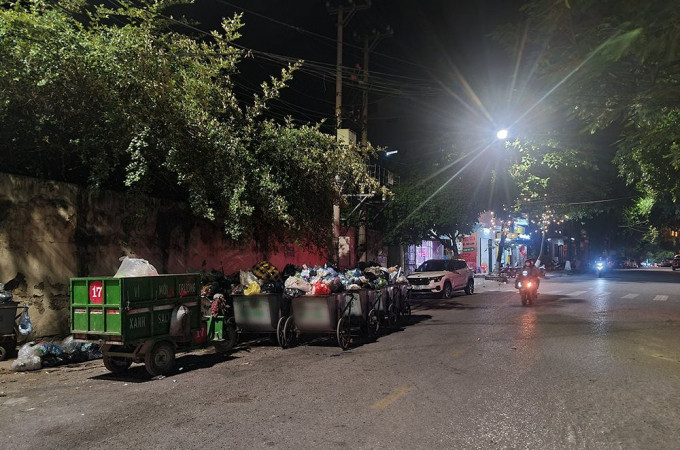 Cao Bằng điểm tập kết, trung chuyển rác thải sinh hoạt giữa lòng thành phố