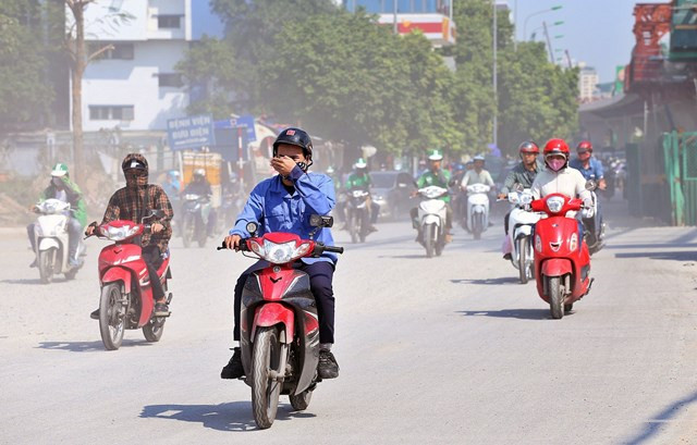 Hà Nội là nơi có chỉ số ô nhiễm bụi mịn cao nhất trong cả nước