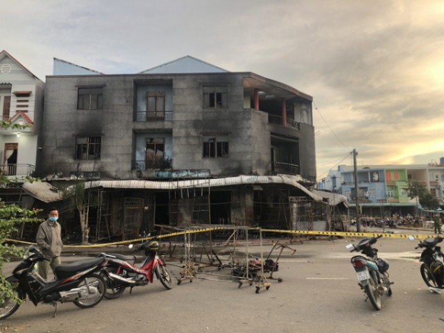Kiên Giang: 4 người trong gia đình thiệt mạng do cháy cửa hàng quần áo trong đêm