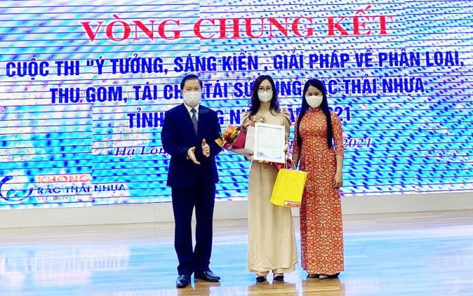 Quảng Ninh trao giải cuộc thi “Ý tưởng, sáng kiến, giải pháp về phân loại, thu gom, tái chế, tái sử dụng rác thải nhựa” năm 2021