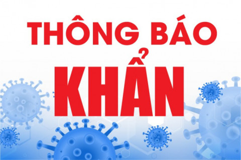 Thanh Hóa thông báo KHẨN tìm người đến nhiều địa điểm liên quan ca mắc COVID-19
