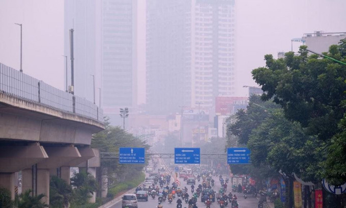 Hà Nội: Chất lượng không khí suy giảm nghiêm trọng những ngày đầu năm 2022