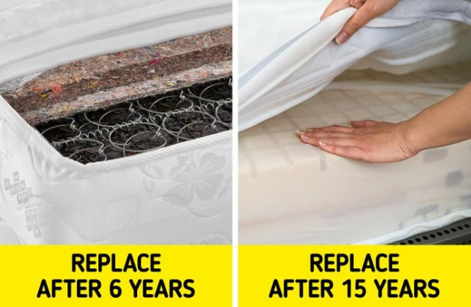 Tuổi thọ của đệm là bao lâu?
