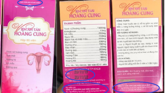 Bộ Y tế cảnh báo 3 sản phẩm của Đông Nam Dược Hoàng Anh (HACO) vi phạm về an toàn thực phẩm