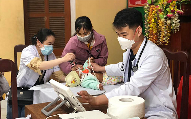 Yên Bái: 685 trẻ em dưới 16 tuổi được khám sàng lọc tim bẩm sinh miễn phí