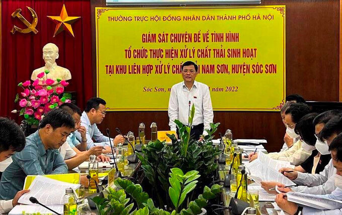 Hà Nội:  Giải quyết ngay vấn đề người dân bức xúc liên quan Khu xử lý chất thải Sóc Sơn