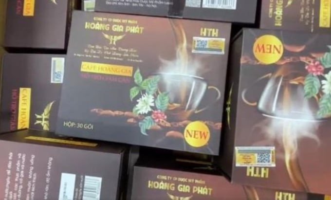 Cảnh báo Cafe Hoàng Gia có chứa chất cấm Sibutramine và Phenolphtalein