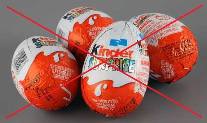 Bộ Công Thương đề nghị thu hồi kẹo socola nhãn hiệu Kinder, nhiễm khuẩn Samonella