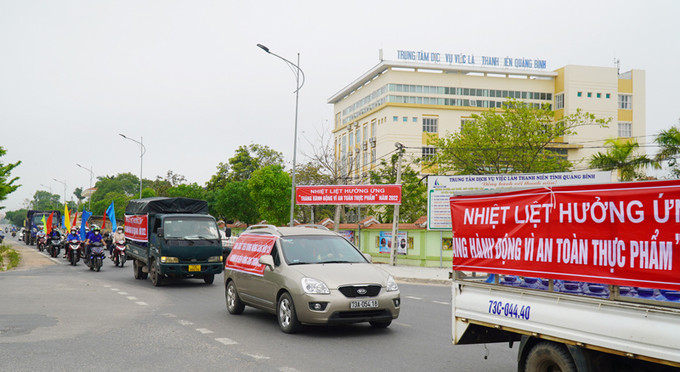 Quảng Bình phát động "Tháng hành động vì an toàn thực phẩm" năm 2022