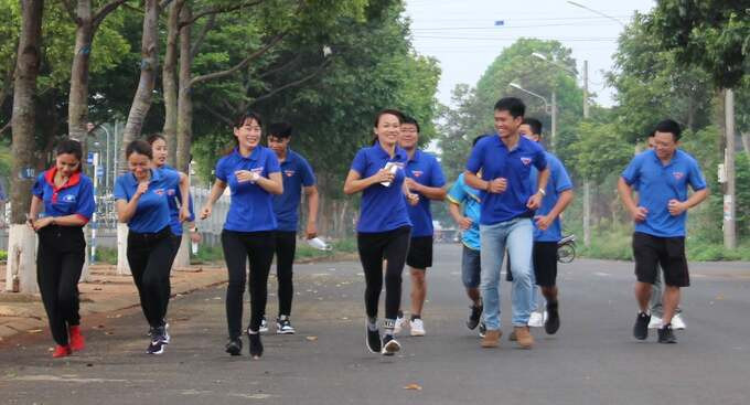 Đắk Lắk hưởng ứng chương trình “Những bước chân vì cộng đồng” chặng 4