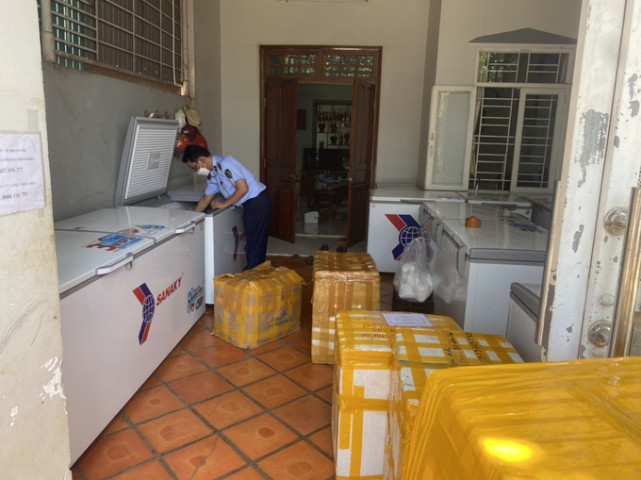 Đắk Lắk phát hiện số lượng lớn thực phẩm đông lạnh không rõ nguồn gốc xuất xứ