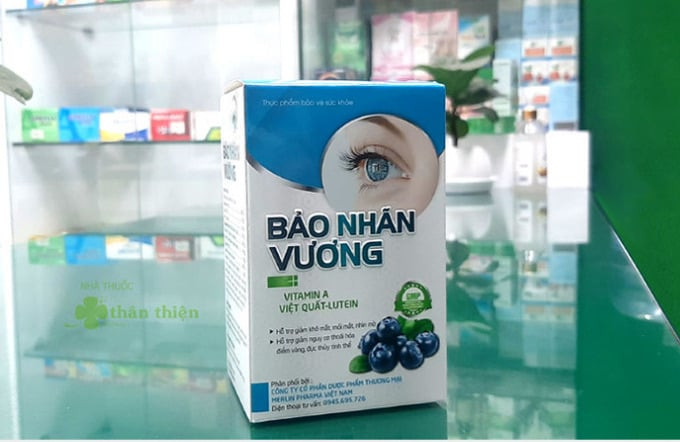 Cảnh báo thực phẩm bảo vệ sức khỏe Bảo Nhãn Vương quảng cáo sai sự thật