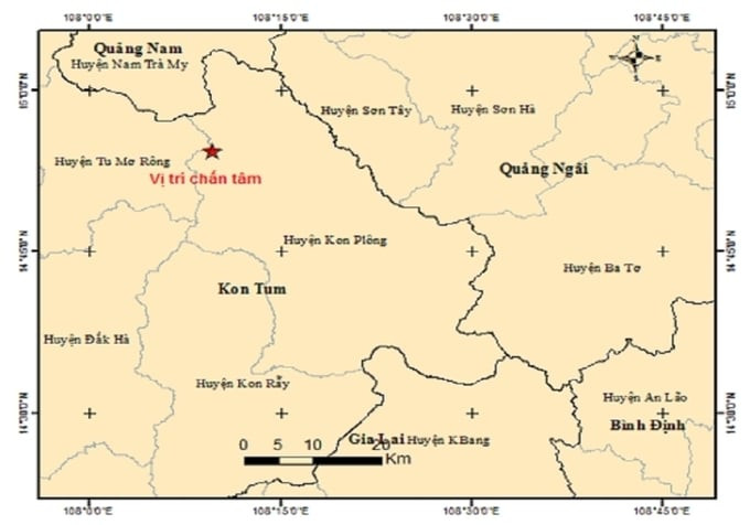 Phó Thủ tướng yêu cầu đánh giá nguyên nhân, mức độ ảnh hưởng của động đất tại Kon Tum