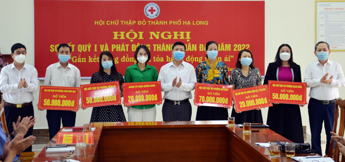 Quảng Ninh: Hội Chữ thập đỏ TP. Hạ Long phát động Tháng nhân đạo năm 2022