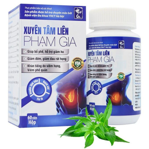 Thực phẩm bảo vệ sức khỏe Xuyên Tâm Liên Phạm Gia quảng cáo sai sự thật