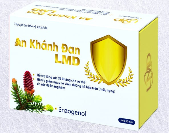 Thực phẩm bảo vệ sức khỏe An Khánh Đan LMD quảng cáo vi phạm