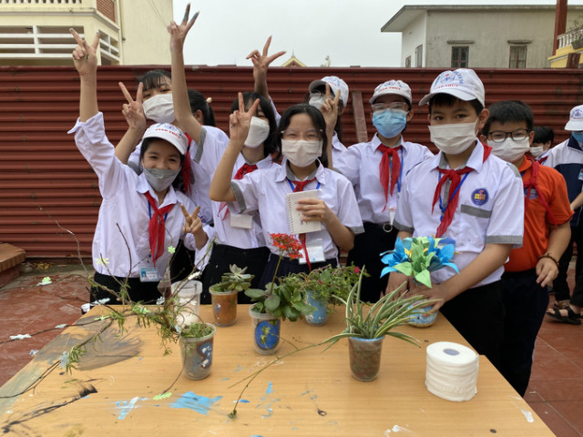 Chương trình tập huấn “Giáo dục môi trường” với sự tham gia của hơn 1.200 học sinh