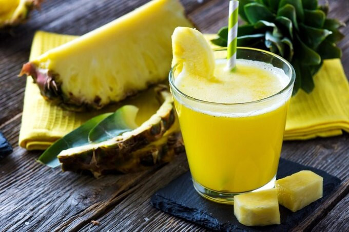 7 lợi ích của nước ép dứa
