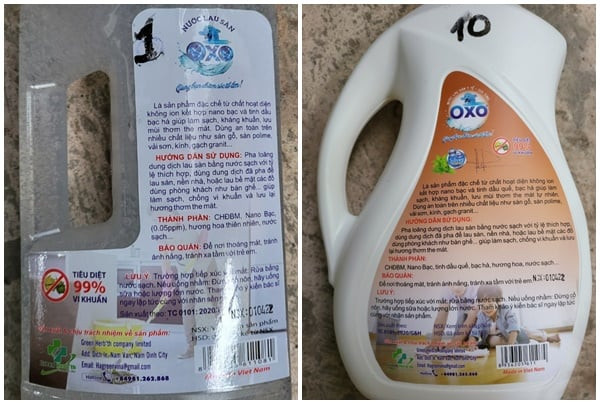 Nam Định phát hiện 4.000 hàng hoá có nhãn ghi không đúng quy định