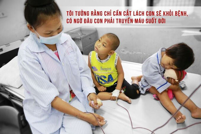 Thương xót tình cảnh 3 mẹ con người dân tộc La Ha đều mắc bệnh tan máu bẩm sinh