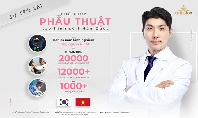 Sự trở lại của PGS. TS Y Khoa Jeong Jin Wook - Phù thủy phẫu thuật tạo hình hàng đầu Hàn Quốc