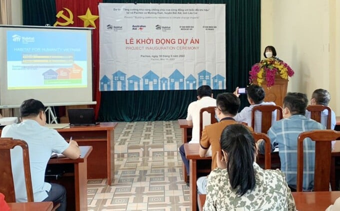 Lào Cai khởi động dự án “Tăng cường khả năng chống chịu của cộng đồng với biến đổi khí hậu”