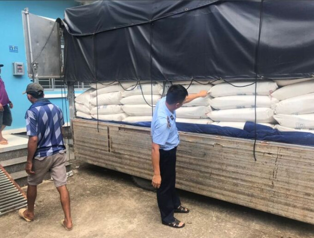 Long An thu giữ 7,5 tấn đường nhập lậu không có hóa đơn chứng từ