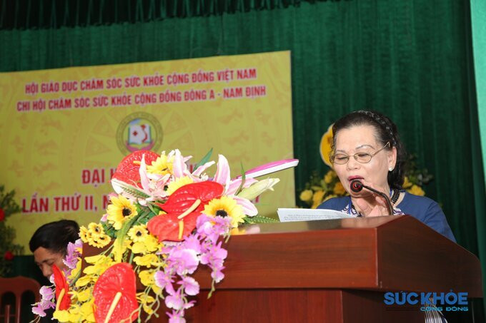 Chi hội Giáo dục chăm sóc sức khỏe cộng đồng Đông A - Nam Định tổ chức đại hội đại biểu lần thứ II, nhiệm kỳ 2022 - 2027