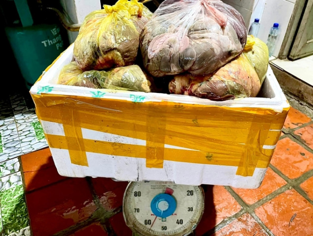 Liên tiếp phát hiện số lượng lớn nội tạng không rõ nguồn gốc tại Điện Biên