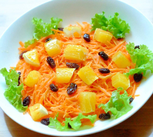 Salad cà rốt và cam mang lại nhiều lợi ích cho sức khỏe