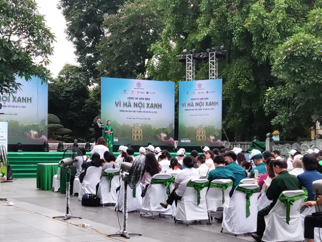 Ngày Môi trường Thế giới 5/6: Hà Nội phát động ngày hội “Chung tay hành động vì Hà Nội xanh”