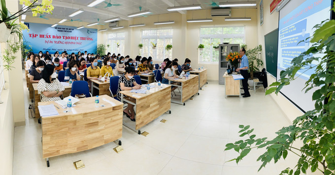 Dự án "Trường học Hạnh phúc" với sự tham gia của hơn 10.000 hiệu trưởng
