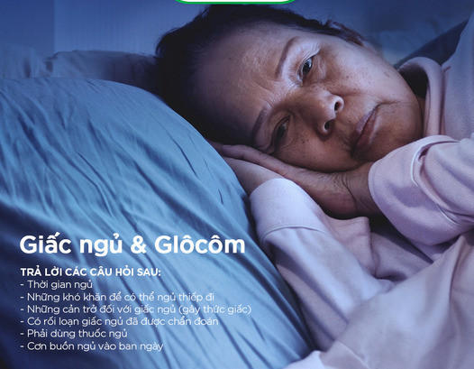 Mối liên quan giữa giấc ngủ và bệnh glôcôm