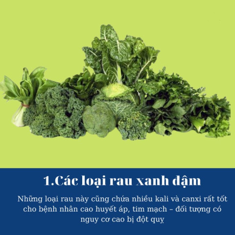9 thực phẩm ngăn ngừa đột quỵ hiệu quả