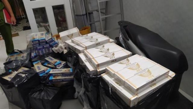 Trà Vinh: Thu giữ 6000 bao thuốc lá điếu nhập lậu