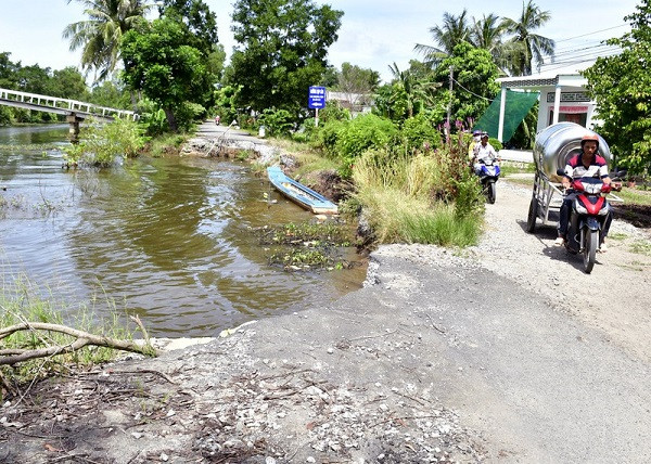 Cà Mau khắc phục thiệt hại do thiên tai gây ra trên địa bàn tỉnh