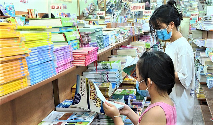 Bắc Ninh vận động quyên góp sách giáo khoa cũ vào thư viện để học sinh tiếp tục được mượn và sử dụng