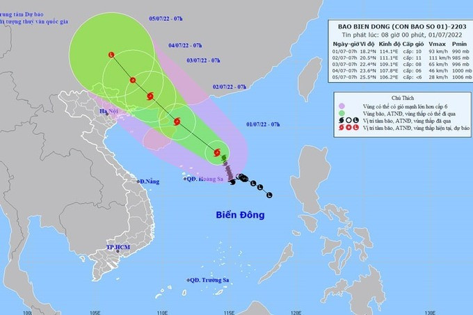 Hải Phòng chủ động ứng phó với bão số 1 năm 2022