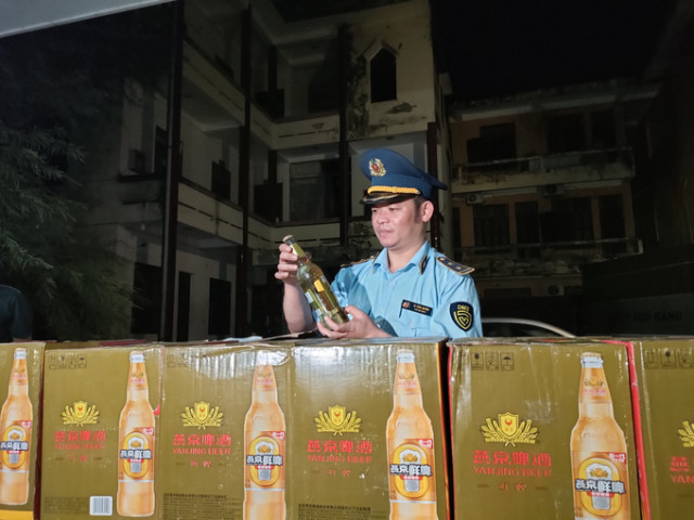 Hà Giang phát hiện và tạm giữ 960 chai bia không rõ nguồn gốc xuất xứ