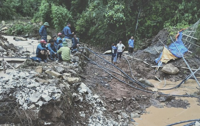 Điện Biên: Đang thi công hầm thuỷ điện, 1 người bị lũ cuốn trôi và 3 người bị thương