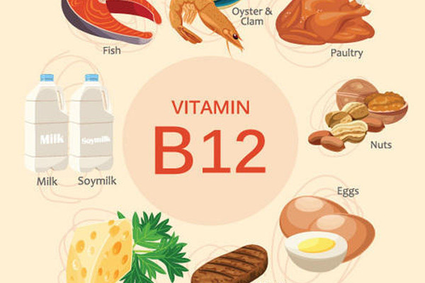 Vitamin B12 thấp có thể gây ra cảm giác nóng rát ở phần thân trên của cơ thể